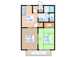 ガ－デンコ－トＡの物件間取画像